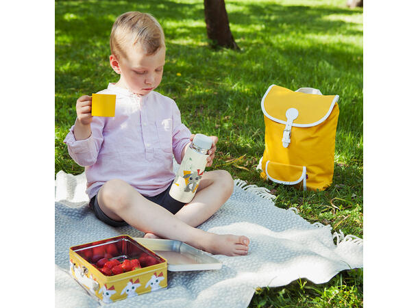 Blafre barnesekk - 12L lys rosa 5-10 år