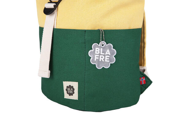 Blafre rullesekk - 9,5L mørk grønn/lys g 3-7 år