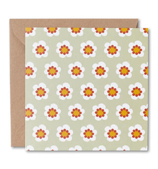 Blafre kort stort - Blomstereng Dobbelt kort