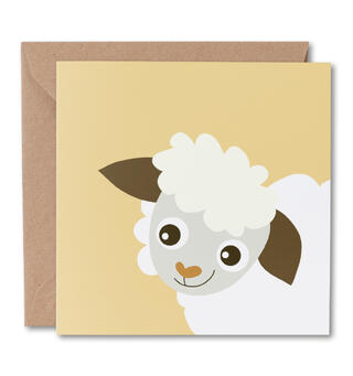 Blafre kort stort - Lam Dobbelt kort