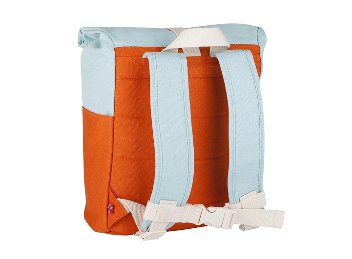 Blafre rullesekk - 9,5L oransje/lys blå 3-7 år 
