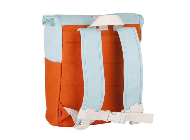 Blafre rullesekk - 9,5L oransje/lys blå 3-7 år 