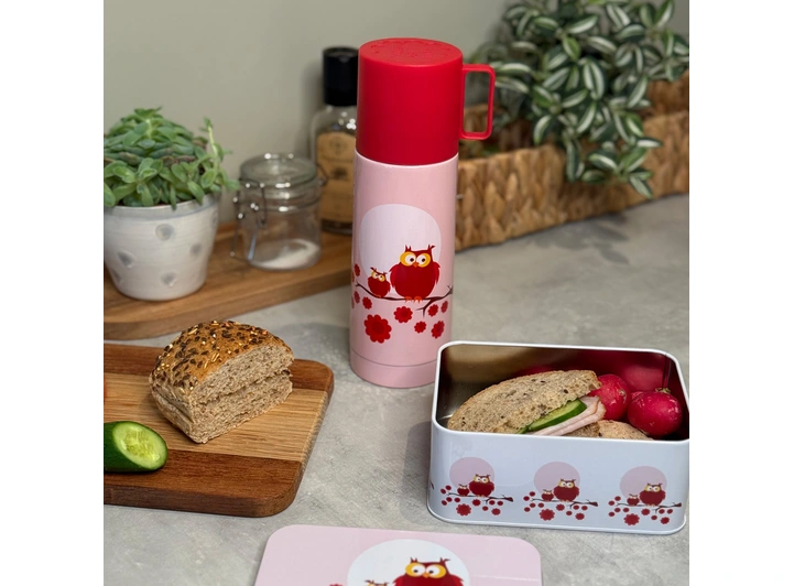 Blafre termos - Ugle rød 350 ml 