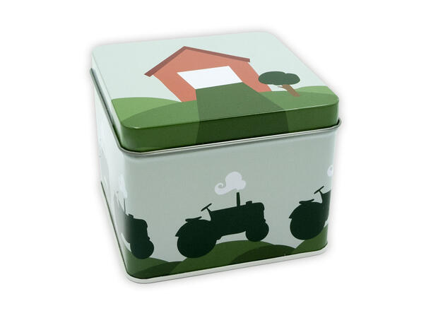 Blafre metallboks - Traktor og låve