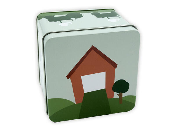 Blafre metallboks - Traktor og låve