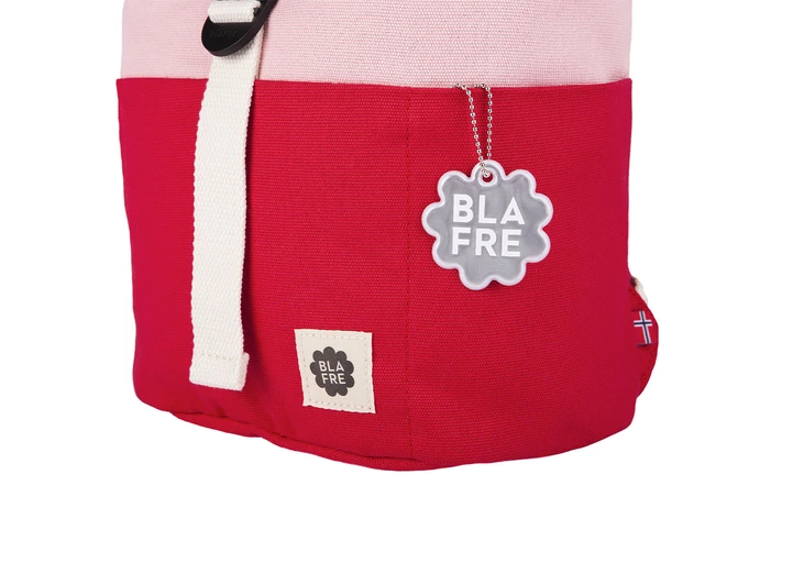 Blafre rullesekk - 9,5L rød/lys rosa 3-7 år 