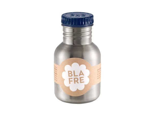Blafre stålflaske - Mørk blå 300 ml