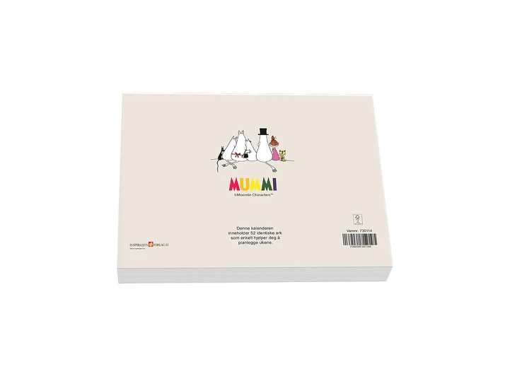 Mummi ukeplanlegger - Mummifamilien A4 