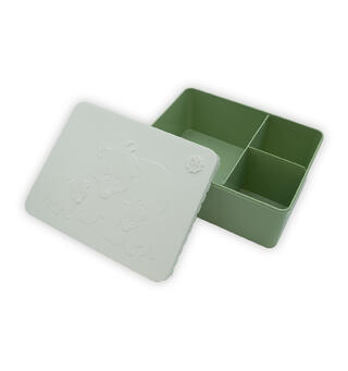 Blafre matboks i plast treroms - Bj&#248;rn Hvit