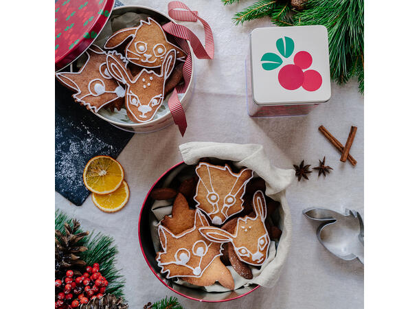 Blafre kakeboks - Tyttebær 2 pk