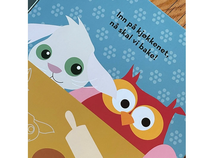 Blafre pekebok - God jul, lille kanin 0-3 år 