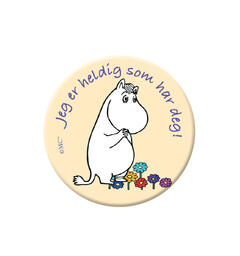 Magnet  Mummi - Jeg er heldig som har de 5,6 cm