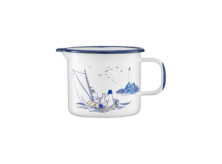 Mummi Mugge Emalje - Sjømenn 1,3 l 