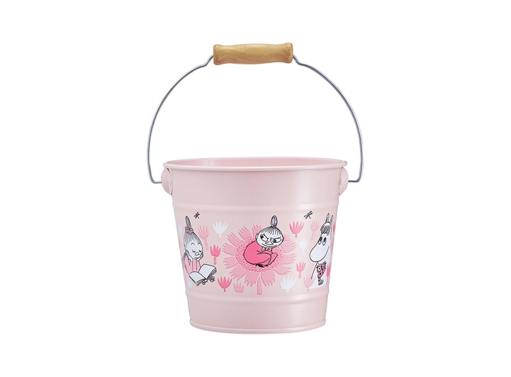 Mummi bøtte - I hagen rosa 2 liter 