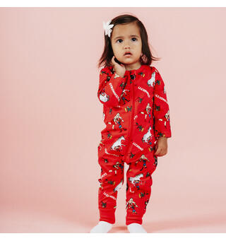 Pippi Pyjamas - Sterkest R&#248;d Babykl&#230;r fra Pippi