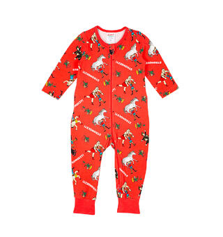 Pippi Pyjamas - Sterkest R&#248;d Babykl&#230;r fra Pippi