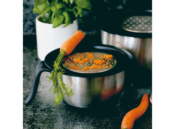 Rivjern rustfritt stål 3 deler Baking by Martinex