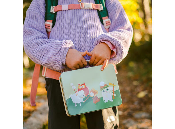 Blafre koffertboks - Lille kanin på tur