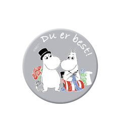 Magnet  Mummi - Du er best! 5,6 cm
