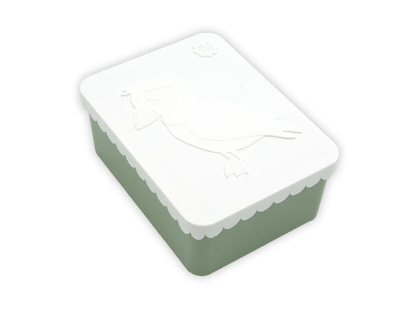 Blafre matboks i plast ett rom - Lunde Hvit/lys grønn