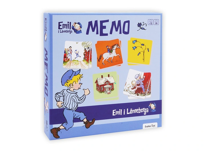 Emil fra Lønneberget - Memo 36 brikker 