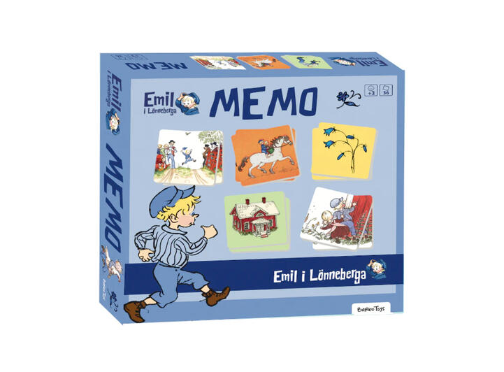 Emil fra Lønneberget - Memo 36 brikker 
