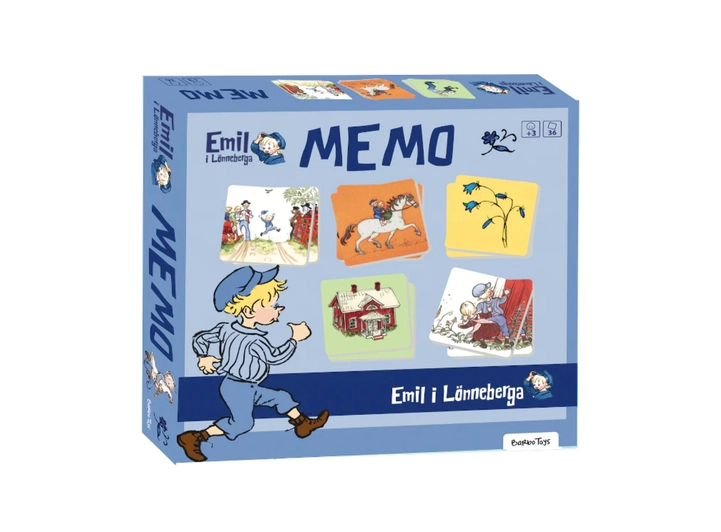 Emil fra Lønneberget - Memo 36 brikker 