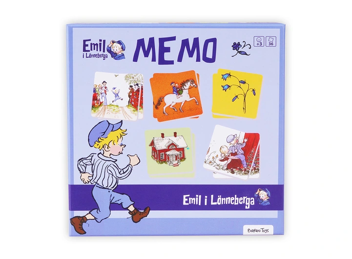 Emil fra Lønneberget - Memo 36 brikker 
