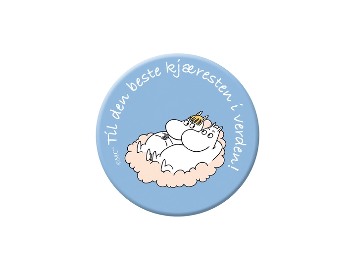 Magnet  Mummi - Til den beste kjæresten 5,6 cm 