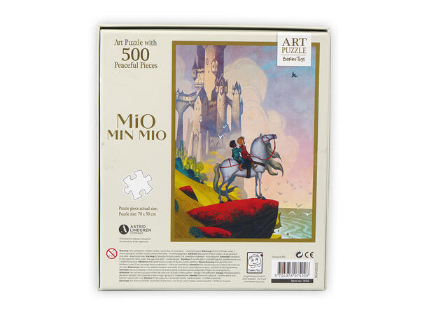 Mio min Mio Puslespill - Slottet 500 brikker 