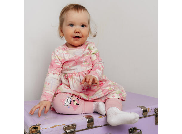 Mummi Bodysuit Kjole - Drømmeslott Rosa Babyklær fra Mummi