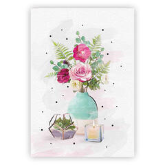 Dobbelt gratulasjonskort Gratulerer A6 dobbelt kort