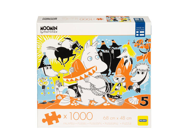 Mummi 1000 brikker Tegneserie 5 1000 brikker 