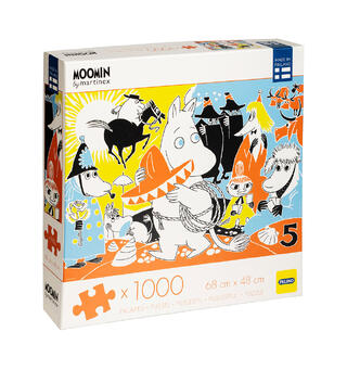 Mummi 1000 brikker Tegneserie 5 1000 brikker