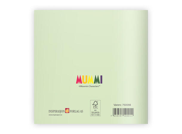 Mummi dobbeltkort - Til den nye 12 cm Mummi
