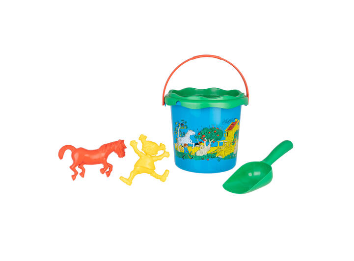 Pippi bøttesett blå 25 cm 