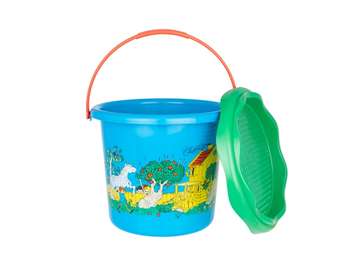 Pippi bøttesett blå 25 cm 