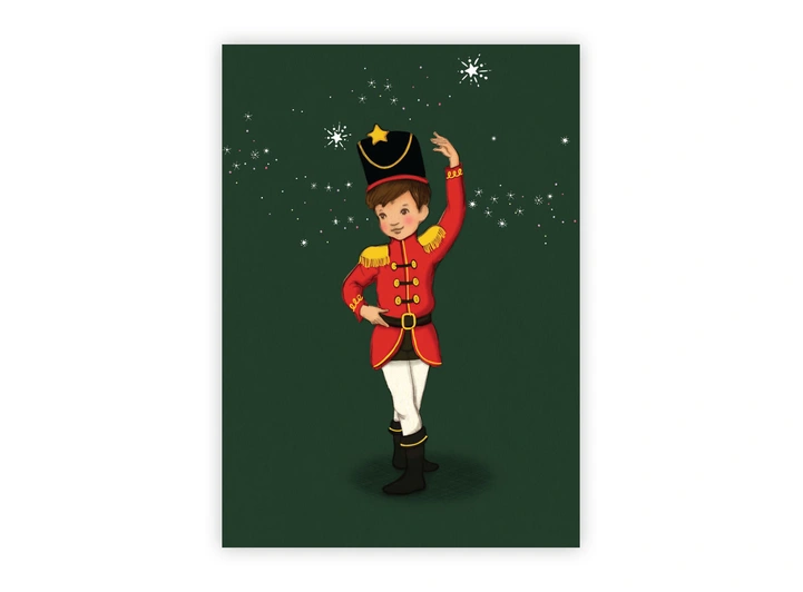 Belle & Boo - Postkort Nutcracker A6 