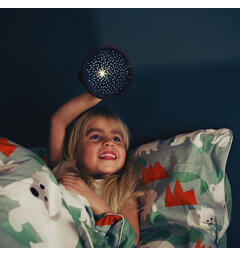 Blafre lampe/lykt - Lys blå