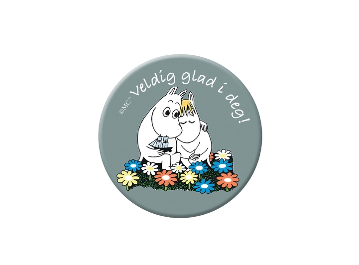 Magnet  Mummi - Litt kjærlighet 5,6 cm 