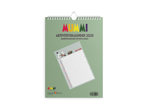 Mummi Aktivitetskalender 2025 Kalender 2025