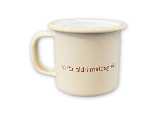 Flåklypa Emaljekopp - Frokost 2,5 dl 
