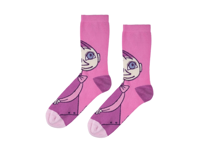 Mummi Sokker - Mymlen Rosa 42/46 Voksenklær fra Mummi 