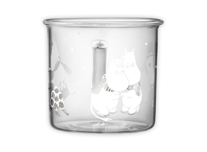 Mummikopp Glass - La det snø 3,5 dl 