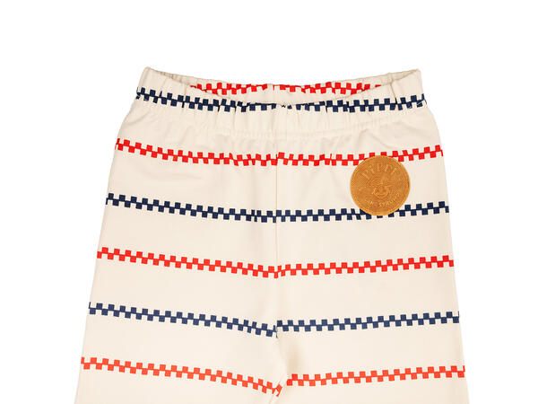 Pippi Leggings - Stripete hvit Barneklær fra Pippi