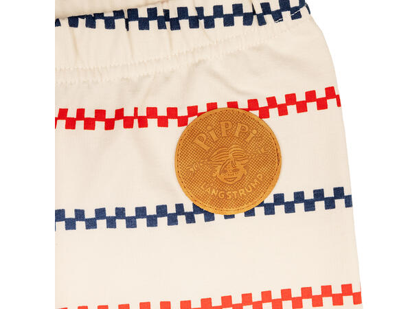 Pippi Leggings - Stripete hvit Barneklær fra Pippi