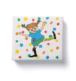 Pippi Serviett - Hoppsansa 33 x 33 cm