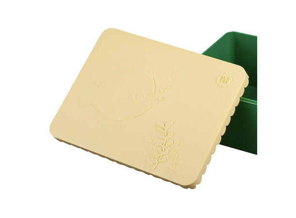Blafre lokk treroms matboks - Fisk Beige
