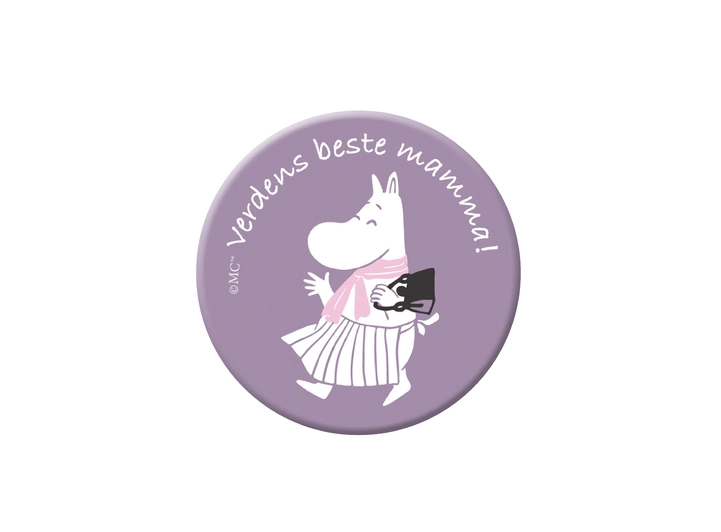 Magnet  Mummi - Verdens beste mamma! 5,6 cm 