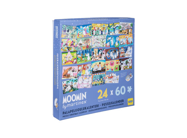 Mummi Adventskalender Puslespill 24 puslespill